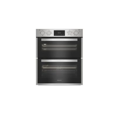 Hotpoint Built-Under Electric Fan Double Oven | Stainless Steel | DUH10DIX