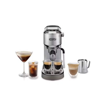 De'Longhi Dedica Duo Espresso Coffee Machine | EC890.M | Stainless Steel