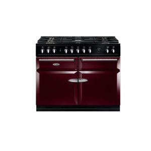 Stanley Supreme Deluxe 110cm Dual Fuel Range Cooker | SDL110DFCBY | Cranberry