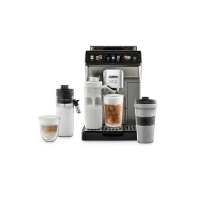 Delonghi Eletta Explore Bean To Cup Coffee Machine With Cold Brew Technology - Titanium | ECAM450.86.T