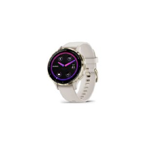 GARMIN Venu® 3S Soft gold stainless steel bezel with ivory case | 010-02785-04