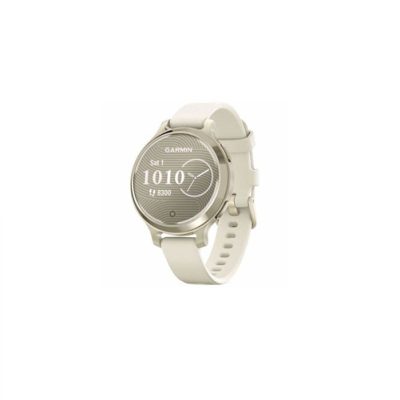 Garmin Lily 2 Active 38mm Lunar Gold Case Bone White – 010-02891-00