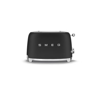 Smeg 50's Style 2 Slice, 2 Slot Toaster - Matte Black