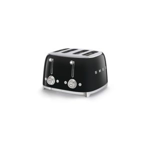 Smeg 50’s Retro Style Aesthetic 4 Slice Toaster – Black