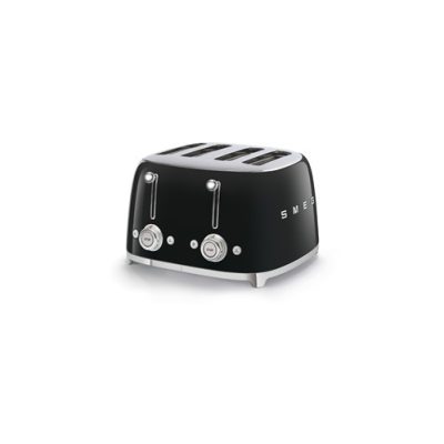 Smeg 50’s Retro Style Aesthetic 4 Slice Toaster – Black