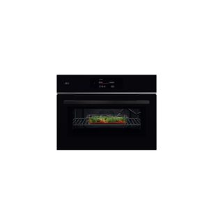 AEG 8000 MealAssist Built-in Combination Microwave - Black | TK8NK721B