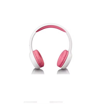 Lenco | Kids Headphone 85db With Stickers Pin | Wired | Pink