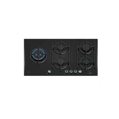 Neff N90 90cm 5 Zone Gas Hob - Black | T29RHS4S0