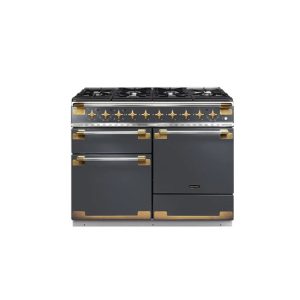 Rangemaster ELS110DFSL/AB Elise 110Cm Dual Fuel Range Cooker - Antique Brass