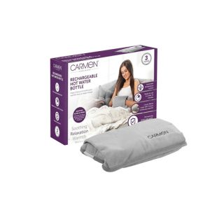 Carmen Rechargeable Hot Water Bottle - Grey | C85043-GRY