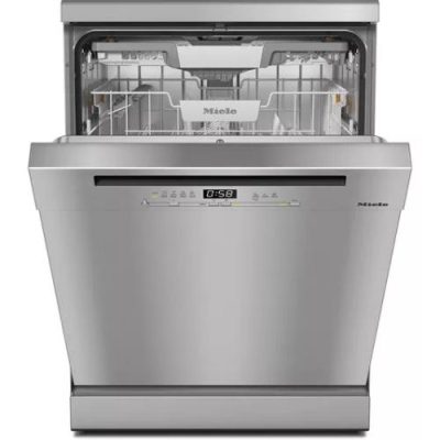 Miele Front Active Plus Freestanding Dishwasher - Stainless Steel | G5811SCST