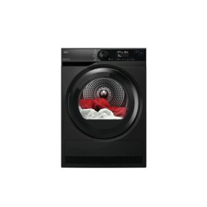 AEG 7000 Series SensiDry 9kg Heat Pump Tumble Dryer - Black | TR749GU4B
