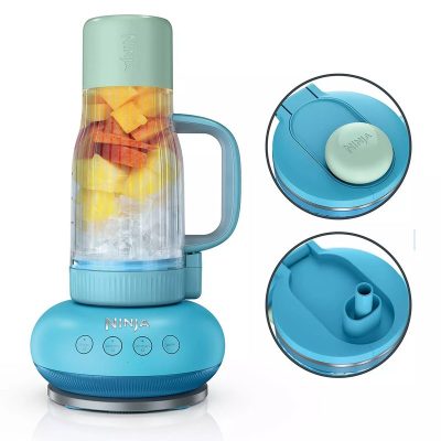 Ninja BlendBoss Tumbler Blender - Blue Raspberry | DB351UKBL