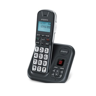 Emporia Cordless Amplified DECT Senior Phone with Answer Machine | GD61