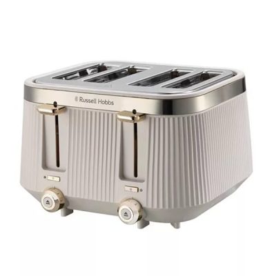 Russell Hobbs Bronte 4 Slice Toaster - Stone | 26771