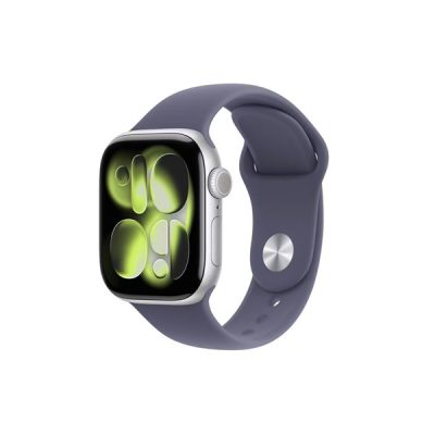 Apple Watch Series 11 GPS 42mm - Silver Aluminium - Purple Fog Sport Band M/L | MEU74MP/A