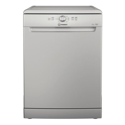 Indesit 14 Place Freestanding Dishwasher with Cutlery Basket - Silver
