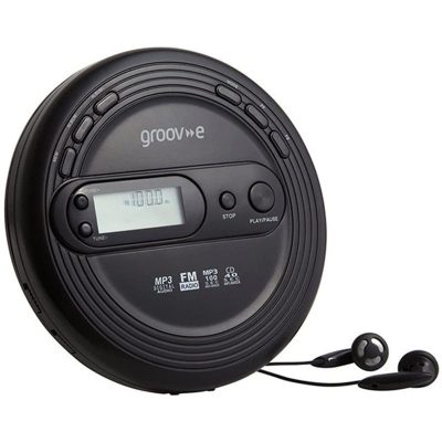 Groov-e Retro Series Personal CD Player with FM Radio | GVPS210