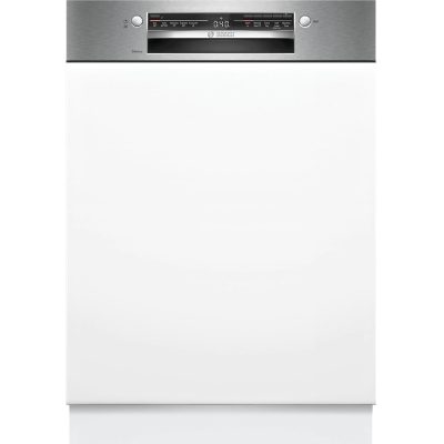 Bosch Series 2 60CM Semi-Integrated Dishwasher – Stainless steel | SMI2HTS02G