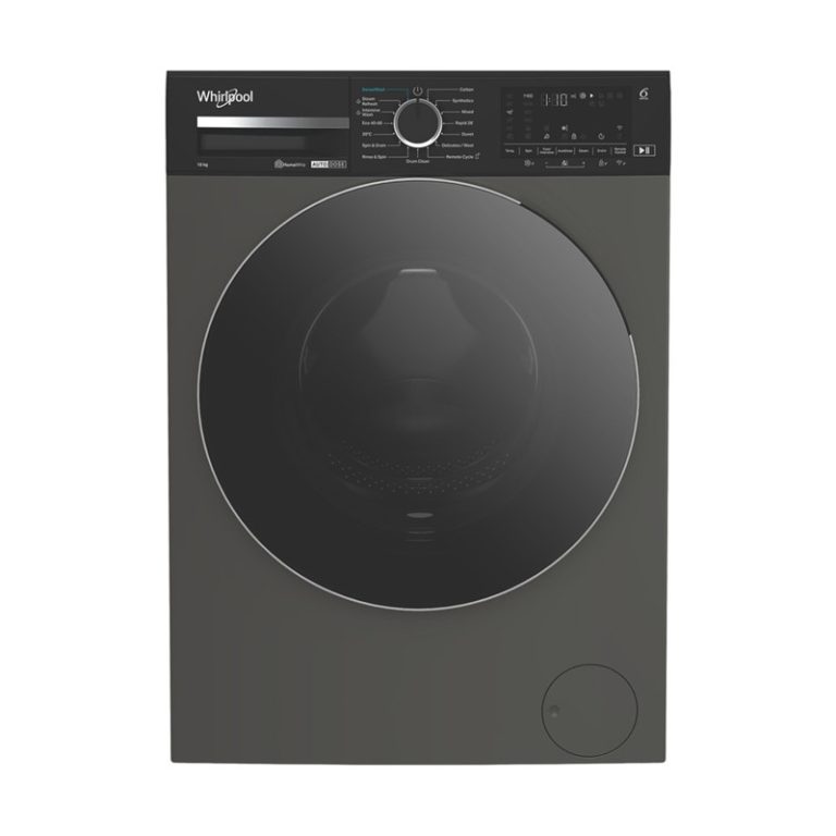 Whirlpool 6th Sense 10kg 1400 Spin Washing Machine – Manhattan Grey | W0M011GADSIRE