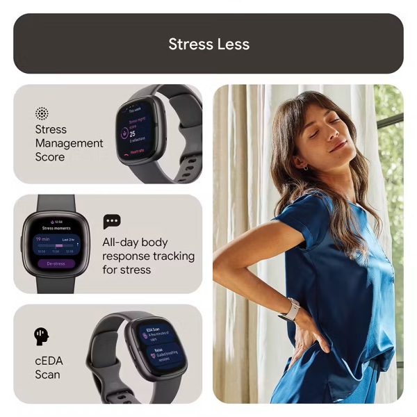 FITBIT SENSE 2 GREY - 1 FITBIT SENSE 2 GREY - 1