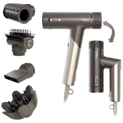 Shark SpeedStyle Pro Flex 4-in-1 High-Velocity Hair Dryer System | HD542UK