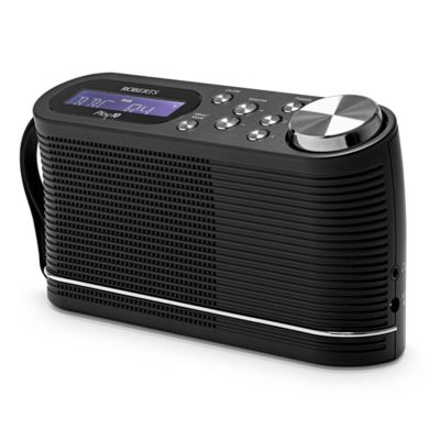 Roberts Play10 FM/DAB/DAB+ Digital Portable Radio - Black