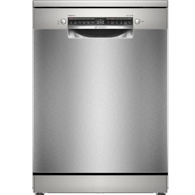 Bosch Series 6 Free Standing Dishwasher - Brushed Steel | SMS6ZCI10G