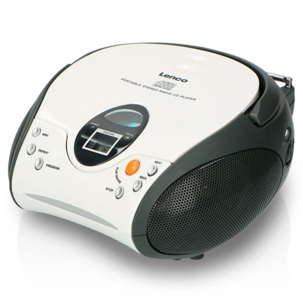 White Black boombox White Black boombox