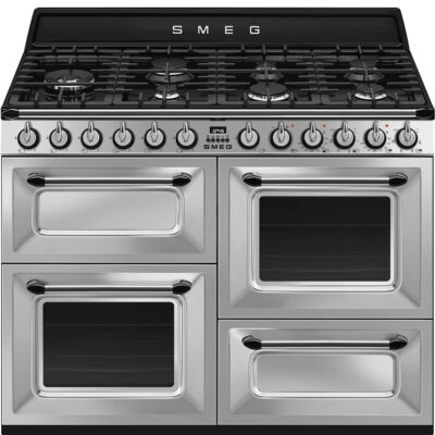 Smeg Victoria 110cm Dual Fuel Range Cooker - Stainless Steel | TR4110X-1