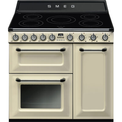 Smeg Victoria 90cm Induction Range Cooker - Cream | TR93IP2